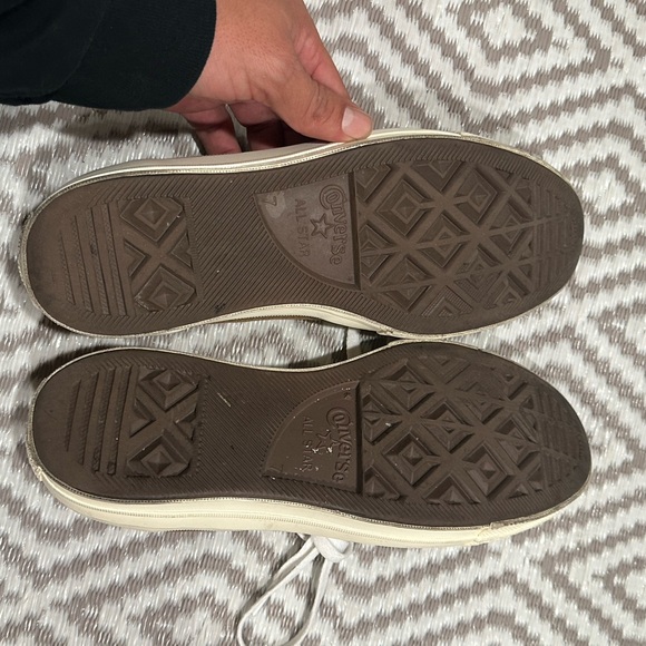 Converse Comme des Garçons x Pro Low PLAY Brown Hearts Women’s Size 9 / Men’s 7 - Picture 3 of 6